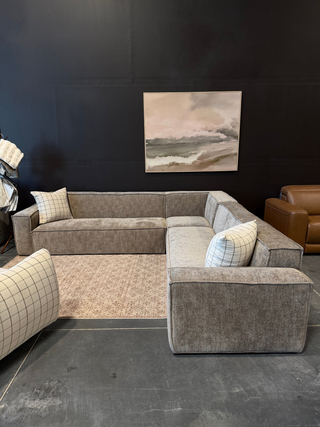 Driftwood Modern 3PC Sectional