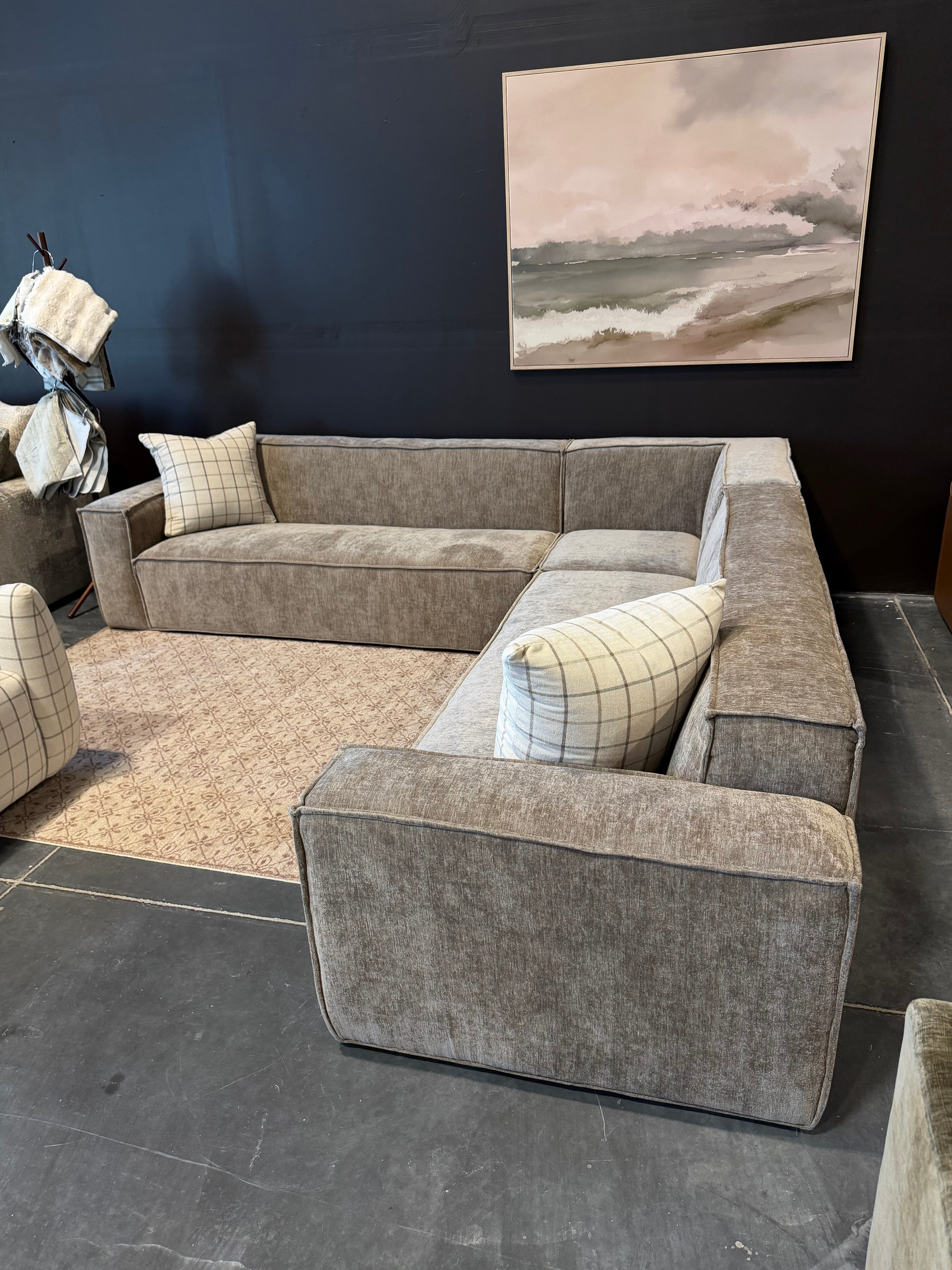 Driftwood Modern 3PC Sectional