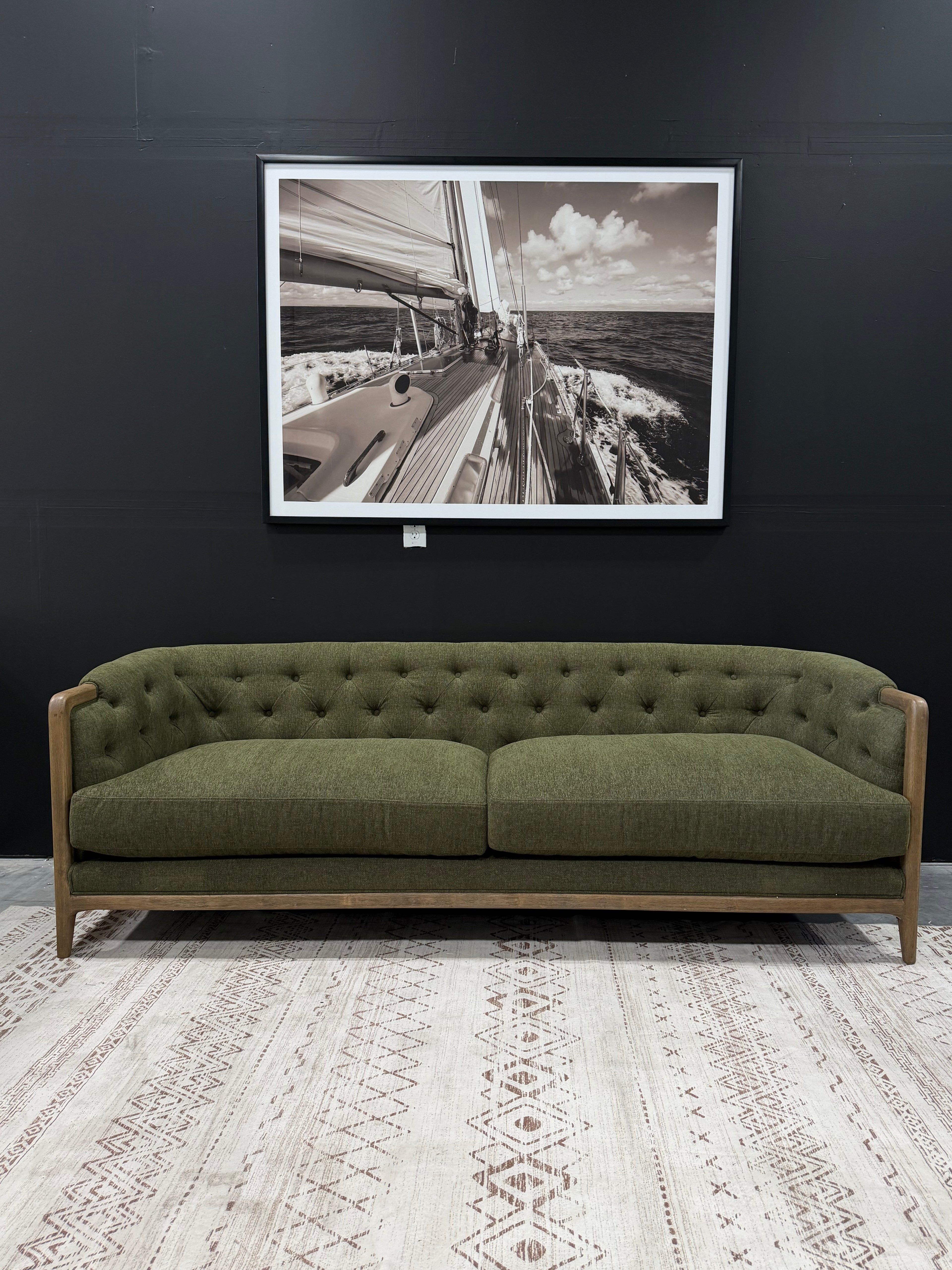 FourHands Ellsworth Olive Sofa