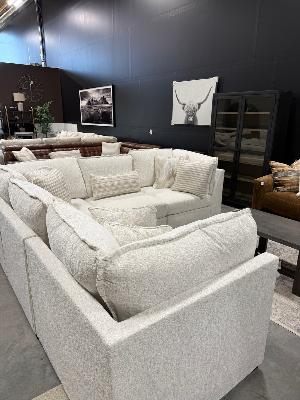 Donelson Creek Vanilla 5pc Modular Sectional
